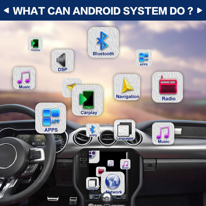 Unidade principal do tela táctil de Android para o rádio 2007-2013 de GPS do jogador de multimédios do carro de Infiniti G25 G37 Android 9 0 estereofônico