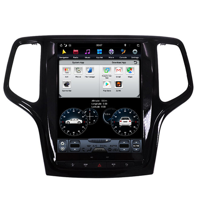 Unidade 128GB Android 10 da cabeça de Jeep Grand Cherokee Car Stereo de 10,4 polegadas