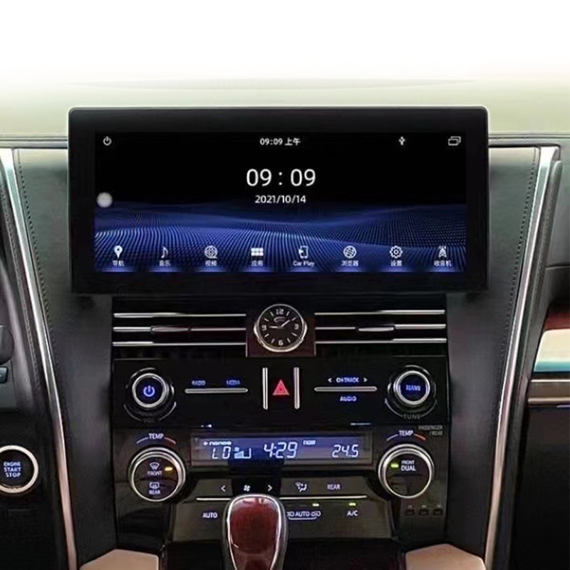 Unidade principal estereofônica PX6 Android10 do carro de 12,3 multimédios da polegada para Toyota Alphard 2015-2021
