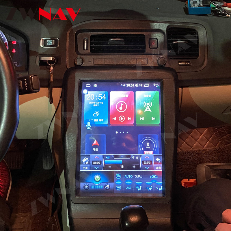 De Android Volvo auto do estéreo S60 V60 do carro de GPS da navegação jogador 2011-2018 de multimédios