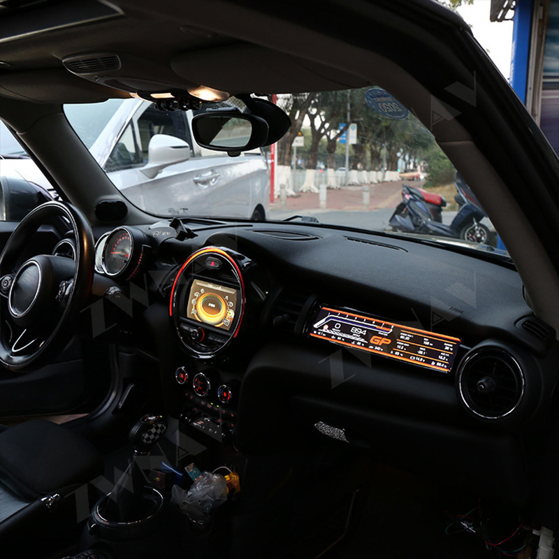 Do copiloto do entretenimento da tela mini F55 F56 F57 trilha de BMW que compete o instrumento