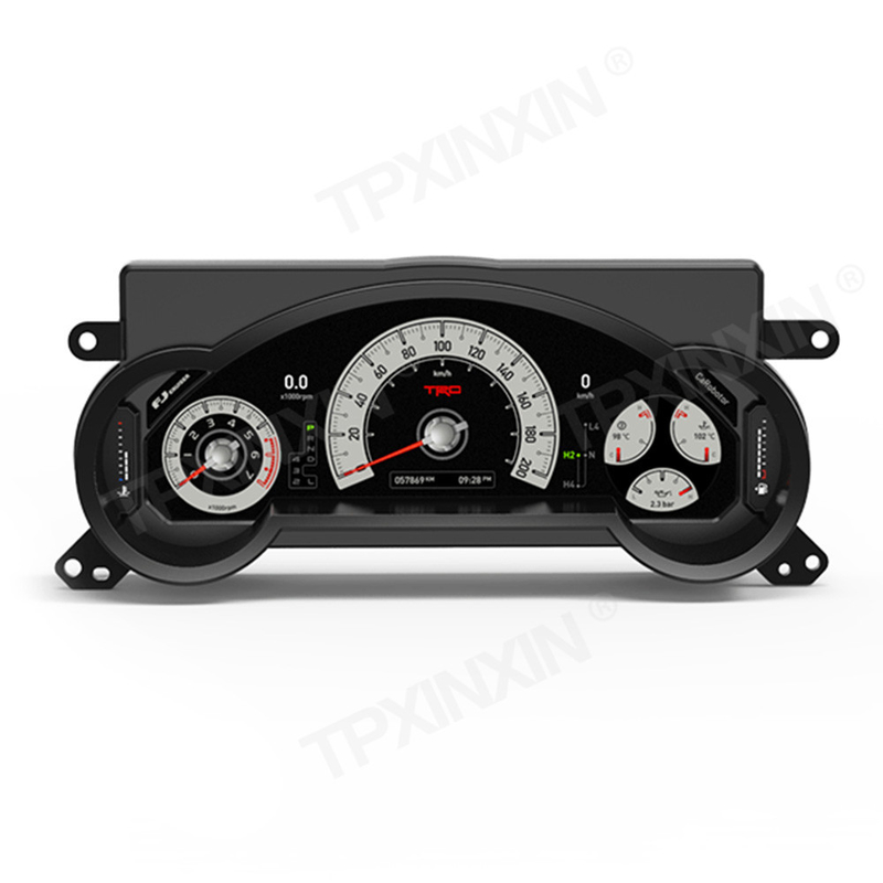 Unidade principal do medidor de velocidade do painel LCD do painel do carro Toyota FJ da tela digital do carro