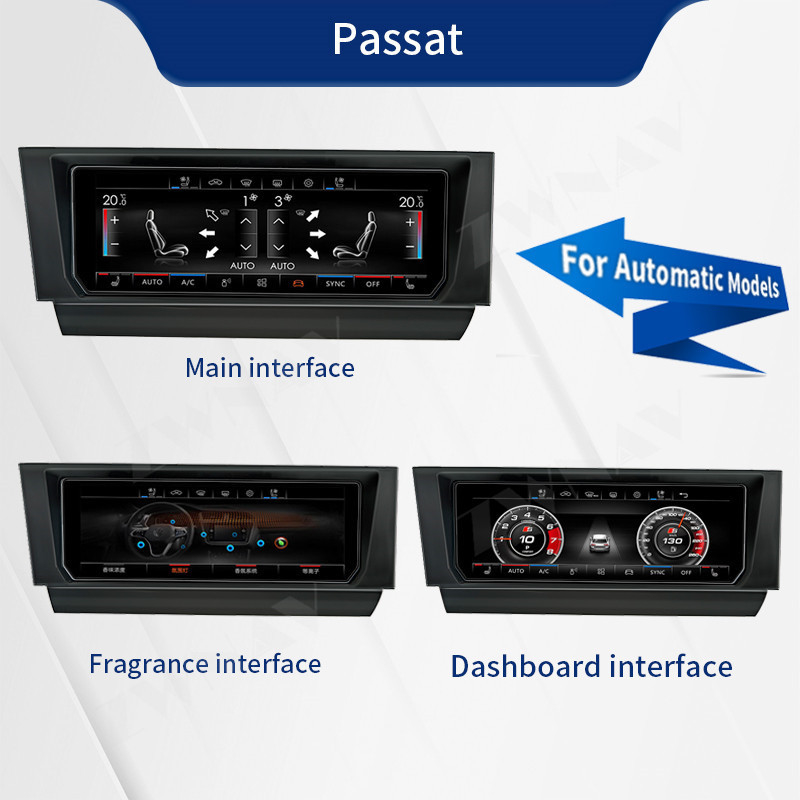 Painel Klimaanlage de rádio automático Carplay de 6,9 ​​'' para Volkswagen Lavida Bora Golf 7