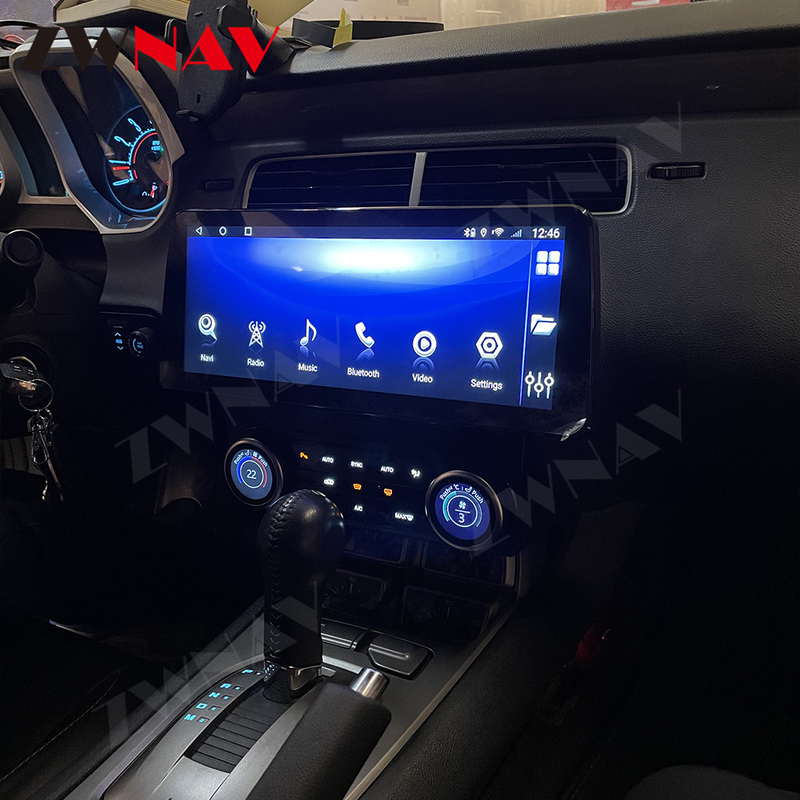 De Chevrolet Camaro Android auto da unidade do carro de GPS da navegação jogador 2010-2015 de multimédios principal
