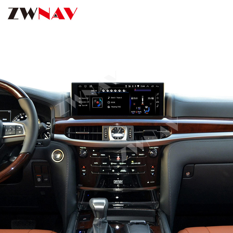 De Lexus LX570 Android do auto carro do carro de GPS da navegação jogador 2015-2021 de multimédios estereofônico