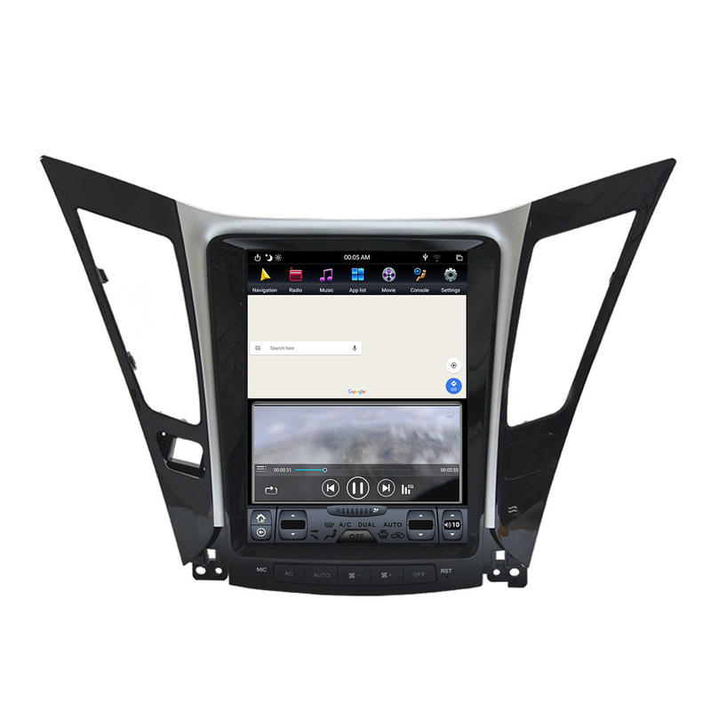 10,4 reprodutor multimedia 2012 completo do hd de Android 10 da unidade da cabeça da sonata de Hyundai da polegada para o carro