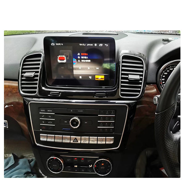 ruído estereofônico 64GB do carro de Android Dvd de 8,8 polegadas único para o Benz GLS 2016