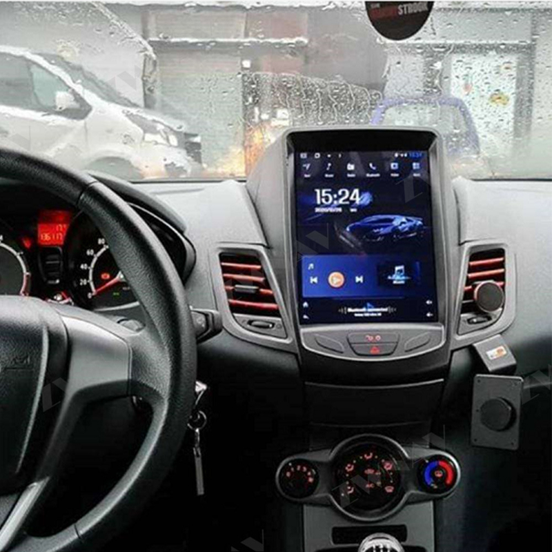 Navegação de rádio Android 10 Carplay da auto unidade principal de Android de 10,4 polegadas para Ford Fiesta