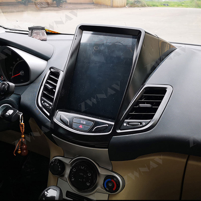 Navegação de rádio Android 10 Carplay da auto unidade principal de Android de 10,4 polegadas para Ford Fiesta