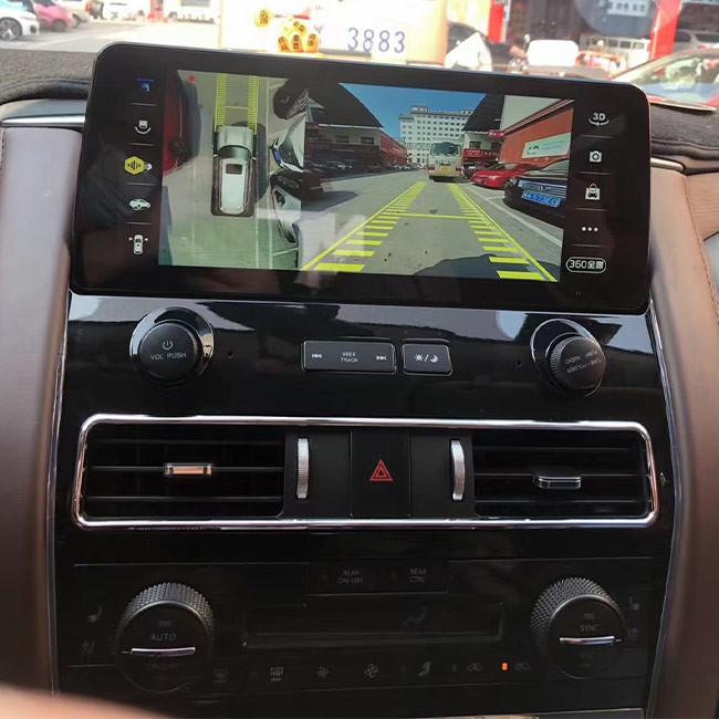 QLED 4G para a unidade 2010-2020 da cabeça de Navi Auto Radio Player Stereo do carro de Android 10 da armada de NISSAN PATROL