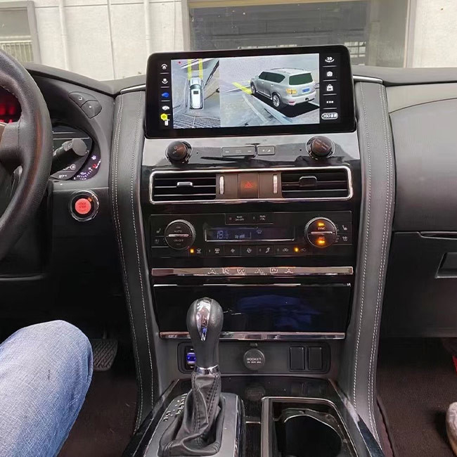 QLED 4G para a unidade 2010-2020 da cabeça de Navi Auto Radio Player Stereo do carro de Android 10 da armada de NISSAN PATROL