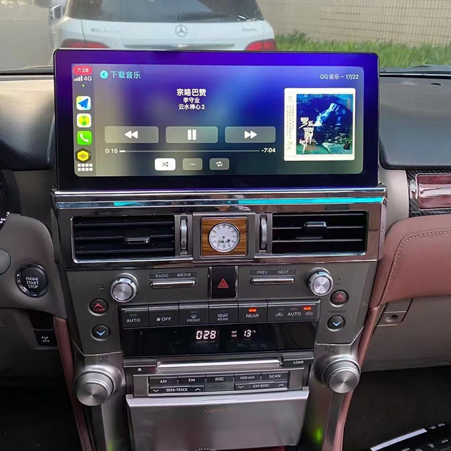 Polegada 4G LTE SIM For Lexus GX460 GX400 2010-2019 dos multimédios 12,3 da navegação do carro de Android 10