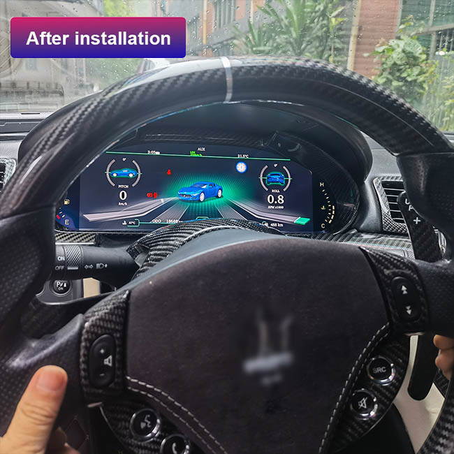 Jogador de 12,3 multimédios do carro de Android da polegada para Maserati GT/GC GranTurismo 2007-2017