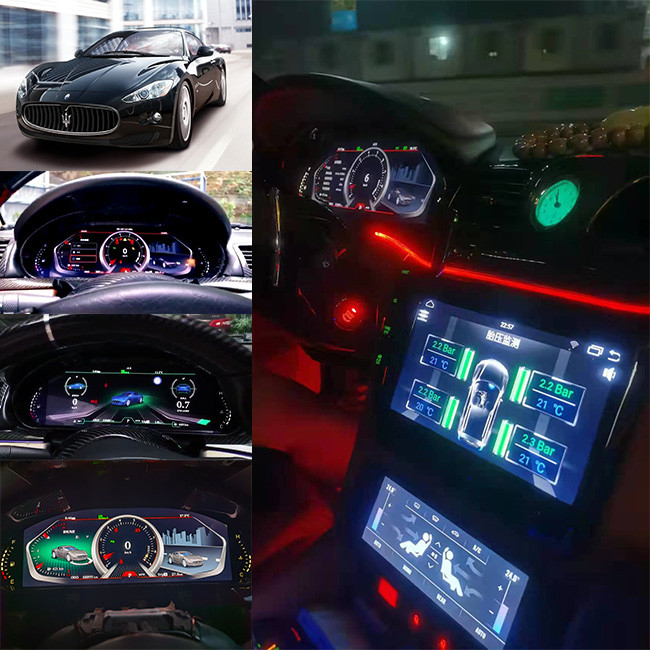 Jogador de 12,3 multimédios do carro de Android da polegada para Maserati GT/GC GranTurismo 2007-2017